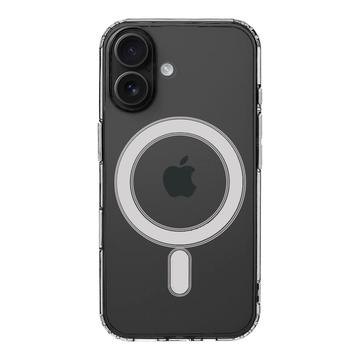 iPhone 16 Tactical MagForce Hybrid Hoesje - Doorzichtig