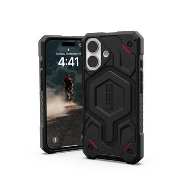 iPhone 16 UAG Monarch Pro Kevlar Magnetisch Hoesje - Zwart