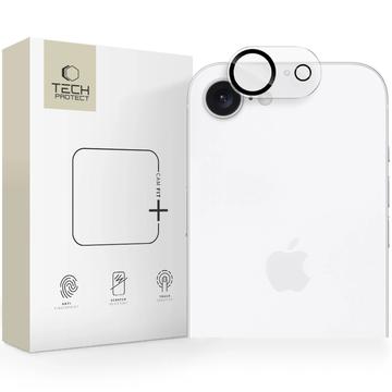 iPhone 16e Tech-Protect Cam Fit+ Camera Beschermer van Gehard Glas - Helder