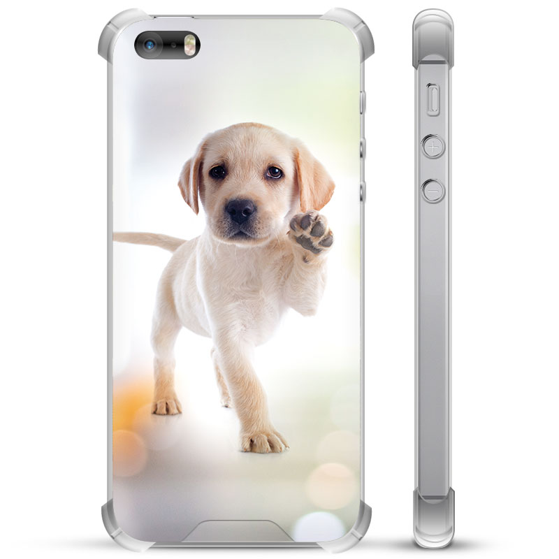 Discreet toelage Rafflesia Arnoldi iPhone 5/5S/SE Hybrid Case - Hond