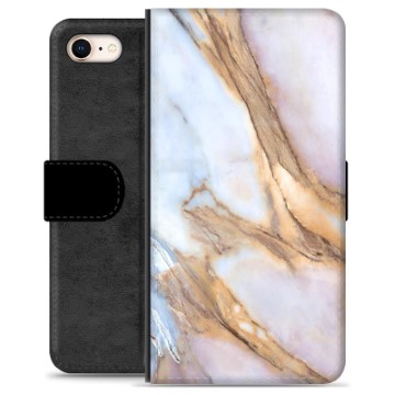 iPhone 7/8/SE (2020)/SE (2022) Premium Wallet Case - Elegant Marmer