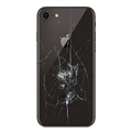 iPhone 8 Back Cover Reparatie - Alleen glas - Zwart