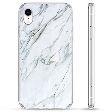 Hybride hoesje voor iPhone XR - Marmer