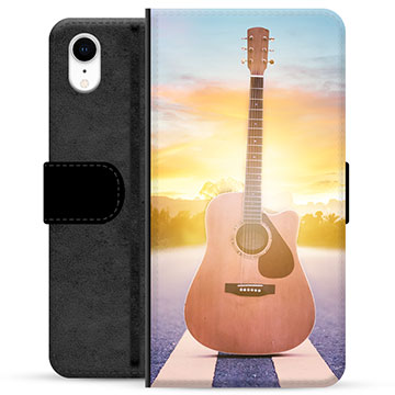 iPhone XR Premium Wallet Case - Gitaar