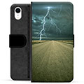 iPhone XR Premium Wallet Case - Storm