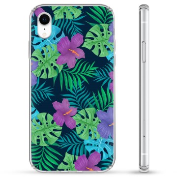 Hybride iPhone XR-hoesje - tropische bloem