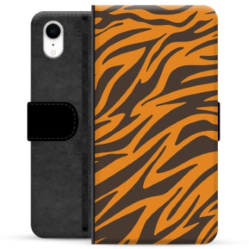 iPhone XR Premium Wallet Case - Tijger