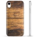 iPhone XR TPU-hoesje - hout