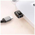 Baseus Mini Series USB 2.0 / USB 3.1 Type-C Adapter - Zwart