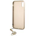 Guess Charms Collection 4G iPhone XR Cover - Bruin