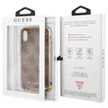 Guess Charms Collection 4G iPhone XR Cover - Bruin