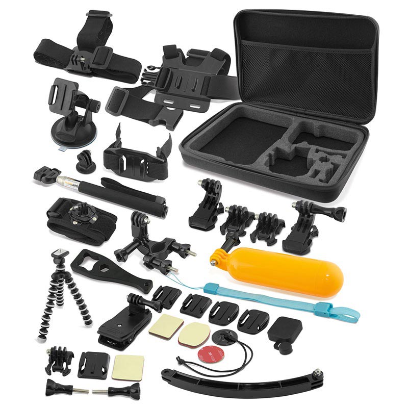 aanklager Traditie Analist Ksix Ultimate 38-in-1 Accessoires Set voor GoPro en Action Camera