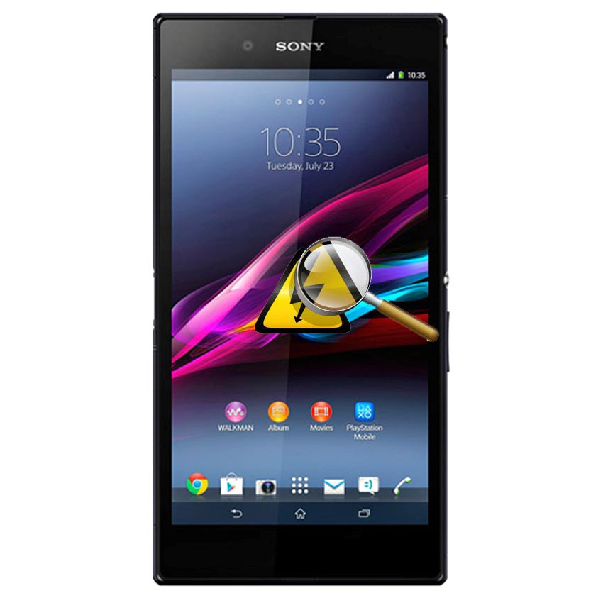 Grondig taart solo Sony Xperia Z Ultra Diagnose - Snelle service bij MTP
