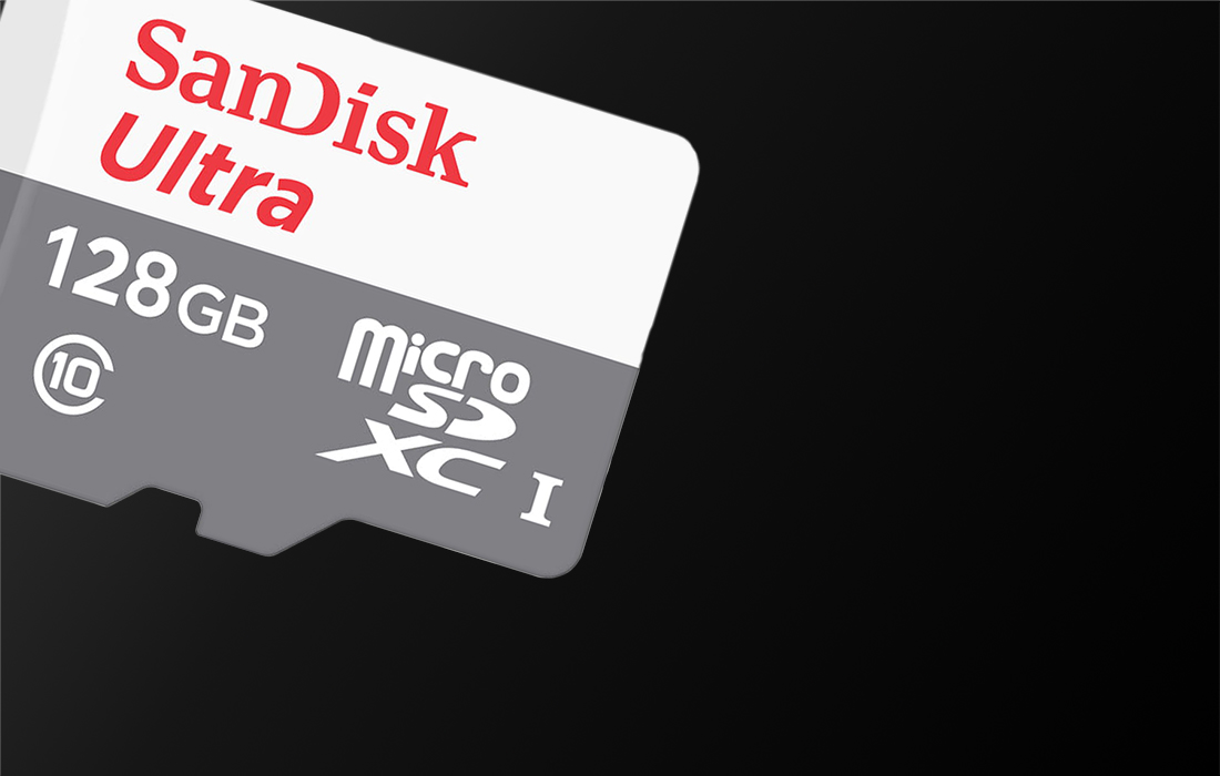 SanDisk Ultra microSDXC-geheugenkaart SDSQUNR-128G-GN6MN - 128GB