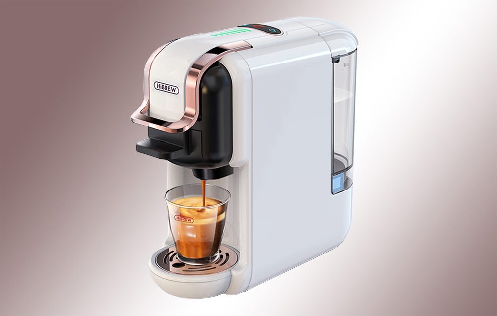 HiBREW H2B Capsule koffiezetapparaat 5-in-1 - wit